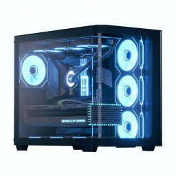Carcasa Mid Tower Fara sursa P500C V1 Negru