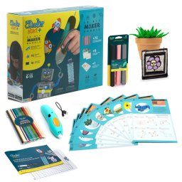 3Doodler Start+ cu 147 de rezerve + 12 șabloane + 9 carduri - Creion 3D