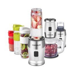 Concept SM3391 - Blender pentru smoothie cu accesorii, 700W/230V, alb