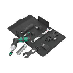 Set Wera profesional de montaj fotovoltaic, 7 piese, cu surubelnita dinamometrica tip pistol si scule pentru conectori MC4