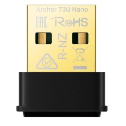 Adaptor Nano USB Wireless AC1300 MU-MIMO TP-Link - ARCHER T3U NANO SafetyGuard Surveillance