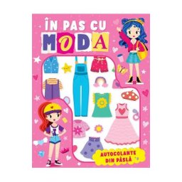 In pas cu moda. Autocolante din pasla