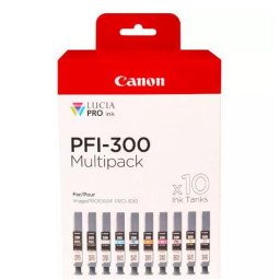 Canon PFI-300 Multipack MBK/PBK/C/M/Y/PC/PM/R/GY/CO