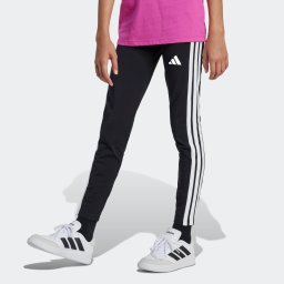 Colanți bumbac ADIDAS Ed. fizică Negru Fete