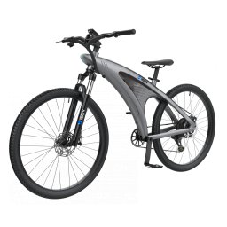 Bicicleta electrica iSEN Q5 Gri, 650W, Roata 27.5 , 9 viteze Shimano, Rulare full electric sau asistata, 45km h, Baterie detasabila, IPX4