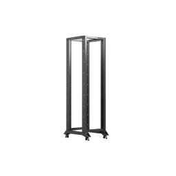 Rack Landberg-OR016822B deschis de 19-22U pentru servere, 600x800mm, negru
