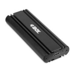 Carcasa SSD, iBOX HD-07, USB 3.2 Gen 2, compatibil Mac/Linux/Windows, negru, 2.5
