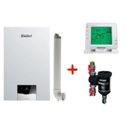 Pachet centrala termica ecoTEC plus VUW 32CS/1-5 + termostat wireless + filtru vortex 300