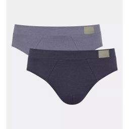 SLOGGI Slip 'GO' bej / bleumarin / albastru fumuriu