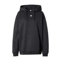 ADIDAS ORIGINALS Bluză de molton 'Essentials' negru