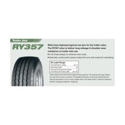 YOKOHAMA RY357 385/65R22.5 164K TRAILER REGIONAL