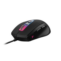 Mouse Zeus M5 – Mouse gaming, USB, optic 12800 dpi, iluminare aRGB, 6 butoane programabile, negru