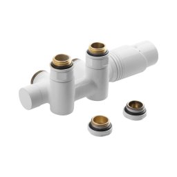 Set de racorduri termostatice pentru racord central Bruckner WICHER alb