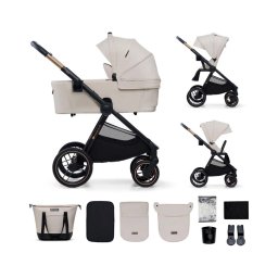 Cărucior de copii combinat 2 în 1 KINDERKRAFT NEA 2 bej