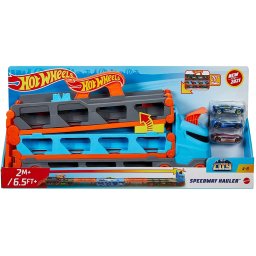 HOT WHELS 2 IN 1 MEGA TRANSPORTATOR MASINI PISTA SuperHeroes ToysZone