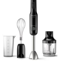 Mixer vertical PHILIPS HR2543/90, 700W, 0.8l, Negru/Argintiu