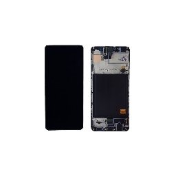 Display cu touchscreen si rama Samsung Galaxy A51, SM-A515F, GH82-21669A
