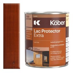 Lac colorat lemn, Kober Extra 3 in 1 , Palisandru, 2.5 l, lazura groasa,
