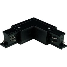 Capac terminal pentru sistem de șină trifazic TRACER negru unghiular