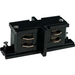 Capac terminal pentru sistem de șină trifazic TRACER negru drept