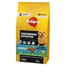 PEDIGREE Adult Professional Nutrition 12 kg cu carne de pasăre și legume pentru câini de talie mare și medie