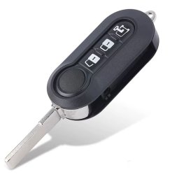 Carcasa Cheie Auto Techstar cu 3 butoane, compatibila Fiat Autoutilitara, Fiat Ducato, Fiat 500, Citroen Jumper, Peugeot Boxer, Dodge Ram, Lamela SIP22