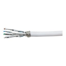 Cablu Retea PrimeLine, Cat.7, S/FTP, Alb, 100 m