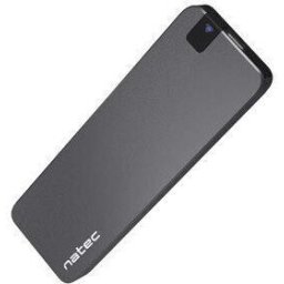 Natec Rhino Carcasa pentru unitate de hard disk M.2 SATA III NVME in culoarea Gri NKZ-1953