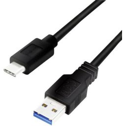 Cablu LogiLink USB-A - USB-C 1.5m , Negru