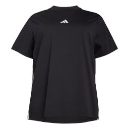 ADIDAS SPORTSWEAR Tricou funcțional 'Essentials' negru / alb