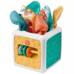 Fisher-Price: Cutie cu activități și diferite materiale