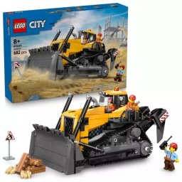 Buldoser galben LEGO® City 60466