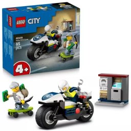 LEGO® City Urmărire cu motocicleta de poliție 60455