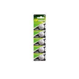 Baterie GP Batteries, butoni (CR2450) 3V lithium, blister 5 buc. " GPCR2450-2CPU5" "GPPBL2450054" (include TV 0.05lei)