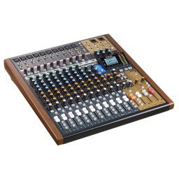 Consola DJ Tascam MODEL 16 audio mixer 16 channels 20 - 30000 Hz Black, Gold, Wood