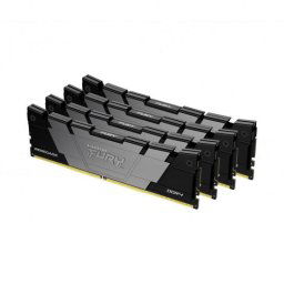 Memorie Kit Memorie Fury Renegade Intel XMP 2.0, 128GB, DDR4-3600MHz, CL18, Quad Channel, Negru
