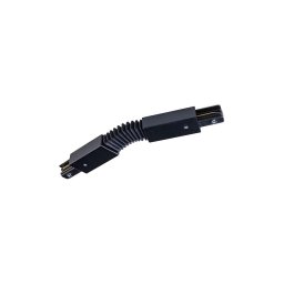 Capăt sistem șină 1-fază TRACER flexibil negru