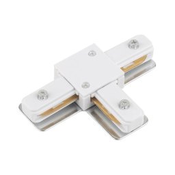 Capac terminal pentru sistem de șină monofazic TRACER conector T alb