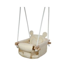 Leagăn textil pentru copii 2Kids Toys crem/bej