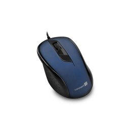 Maus cu fir CONNECT IT CMO-1200-BL 1000 DPI negru/albastru