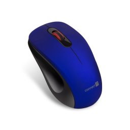 Maus silențios fără fir CONNECT IT CMO-2230-BL MUTE 1200 DPI 1xAA negru/albastru