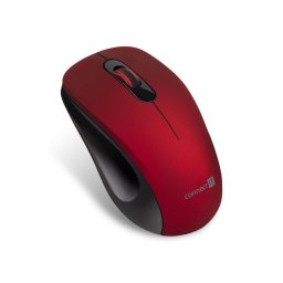 Maus silențios fără fir CONNECT IT CMO-2230-RD MUTE 1200 DPI 1xAA negru/roșu