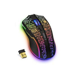 Maus LED RGB fără fir de joc CONNECT IT CMO-3530-DD 800/1200/1600/2400/4800DPI 600 mAh