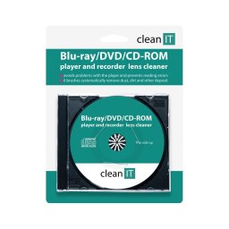 Disc de curățare CLEAN IT CL-320 pentru unități Blu-ray/DVD/CD-ROM