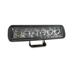 LED spot auto BLACK 18W 10-30V IP69 5700K dreptunghiular