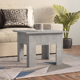 Masuta de cafea, gri beton, 55x55x42 cm, PAL GartenMobel Dekor
