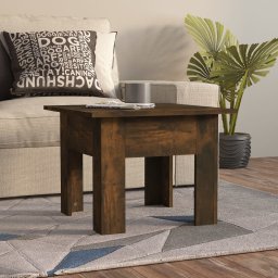 Masuta de cafea, stejar fumuriu, 55x55x42 cm, PAL GartenMobel Dekor