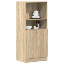 Dulap bucatarie stejar Sonoma, 57x41,5x131,5 cm, lemn prelucrat GartenMobel Dekor