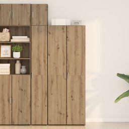 Bufet Artisan Oak 70x42.5x185 cm Lemn prelucrat GartenMobel Dekor