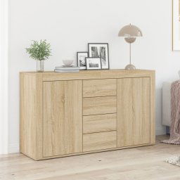 Bufet Stejar Sonoma Lemn prelucrat 120 x 36 x 69 cm Depozitare GartenMobel Dekor